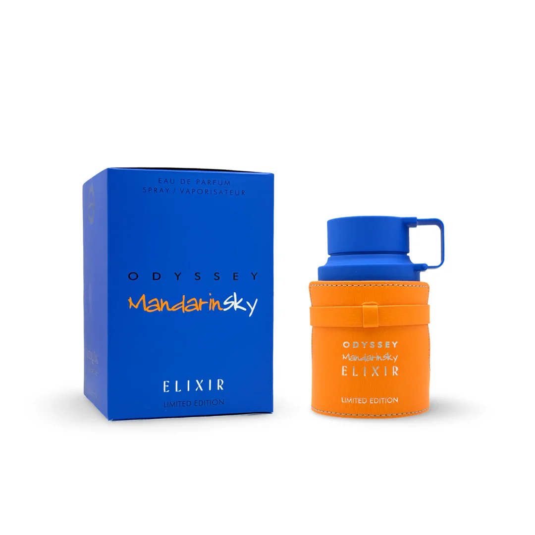 Armaf-Odyssey-Mandarin-Sky-Elixir-Limited-Edition-100ml-6295199805664.webp Armaf Odyssey Mandarin Sky Elixir Limited Edition 100ml - Image 1