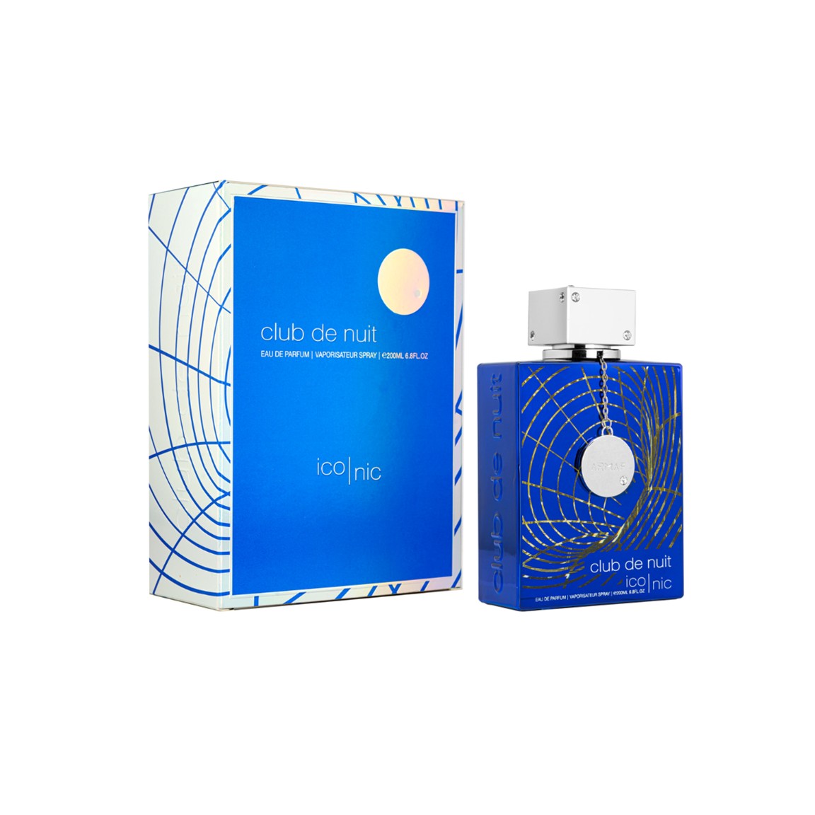 Presentation1-104-1.jpg Armaf Club De Nuit Blue Iconic Eau De Parfum 200ml - Image 1