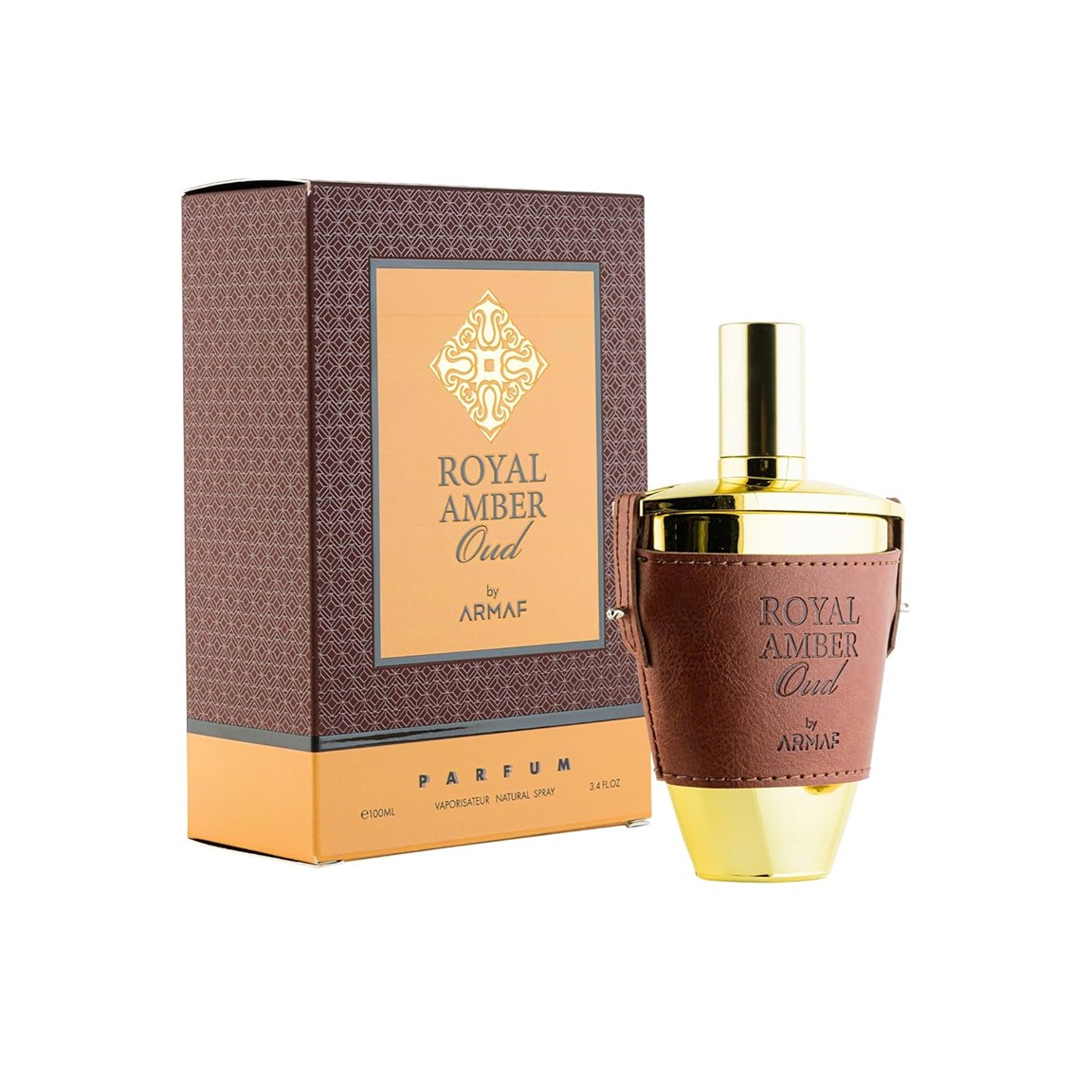 Presentation1-111.jpg Armaf Royal Amber Oud Pour Homme Eau De Parfum 100ml - Image 1