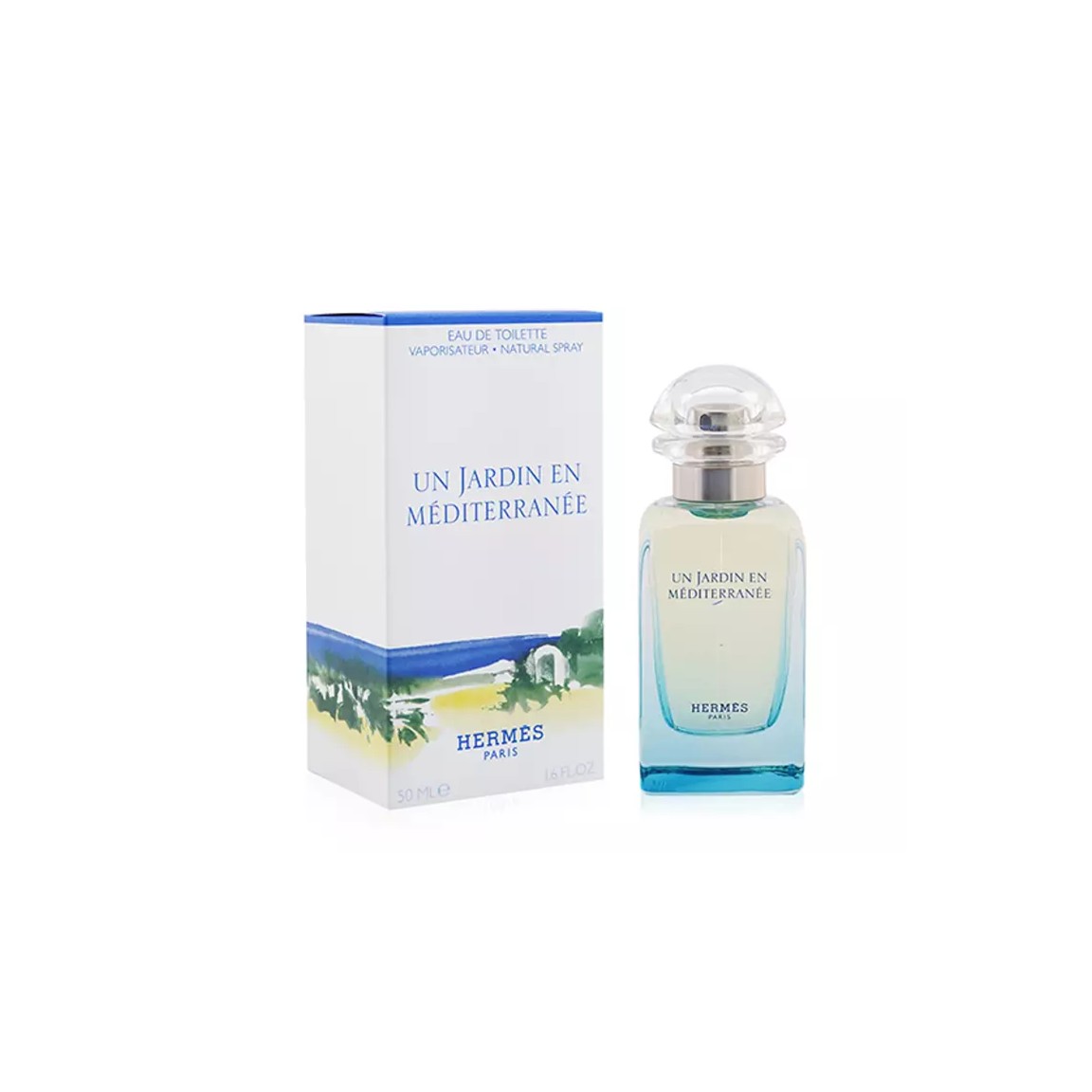 Presentation1-126-1.jpg Hermes Un Jardin en Mediterranee 50ml Refillable EDT Spray - Image 1