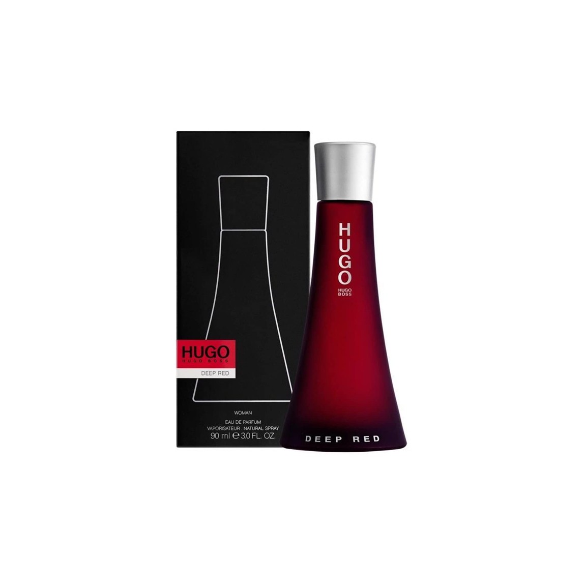 Presentation1-141.jpg Hugo Boss Hugo Deep Red 90ml EDP Spray - Image 1