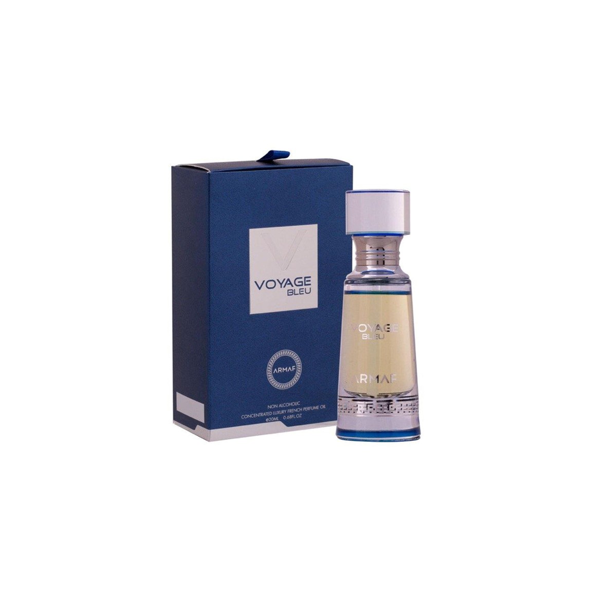 Presentation1-190-1.jpg Armaf Voyage Bleu Man Perfume Oil 20ml - Image 1