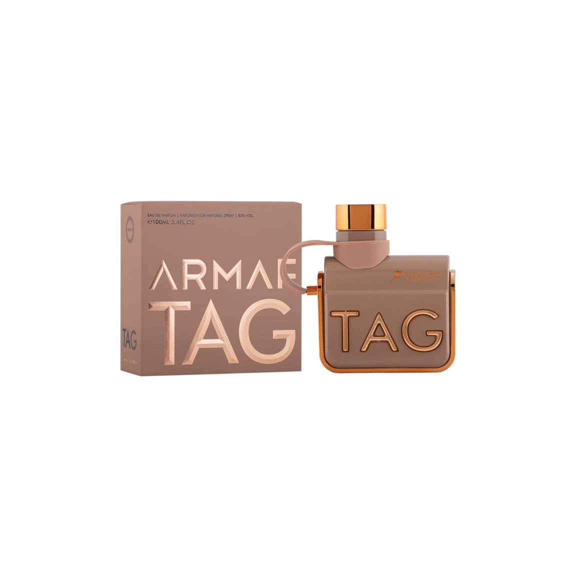 Presentation1-217.jpg Armaf Tag Her Donna Di Terra Beige 100ml - Image 1