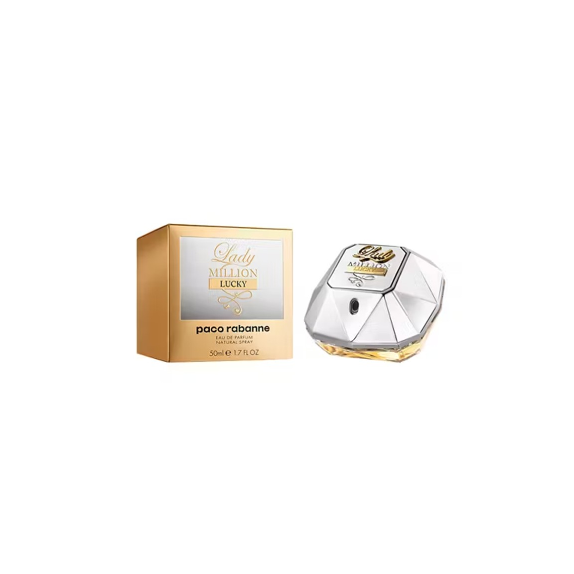 Presentation1-241-1.jpg Paco Rabanne Lady Million Lucky 50ml EDP Spray - Image 1