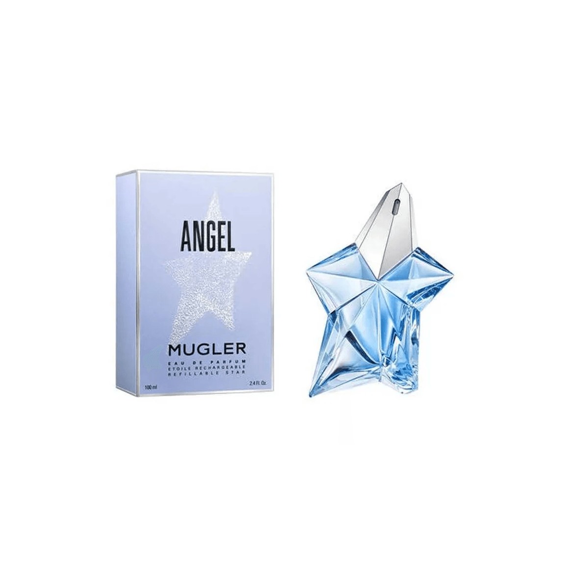 Presentation1-256-1.jpg Thierry Mugler Angel 100ml Refillable EDP Spray - Image 1
