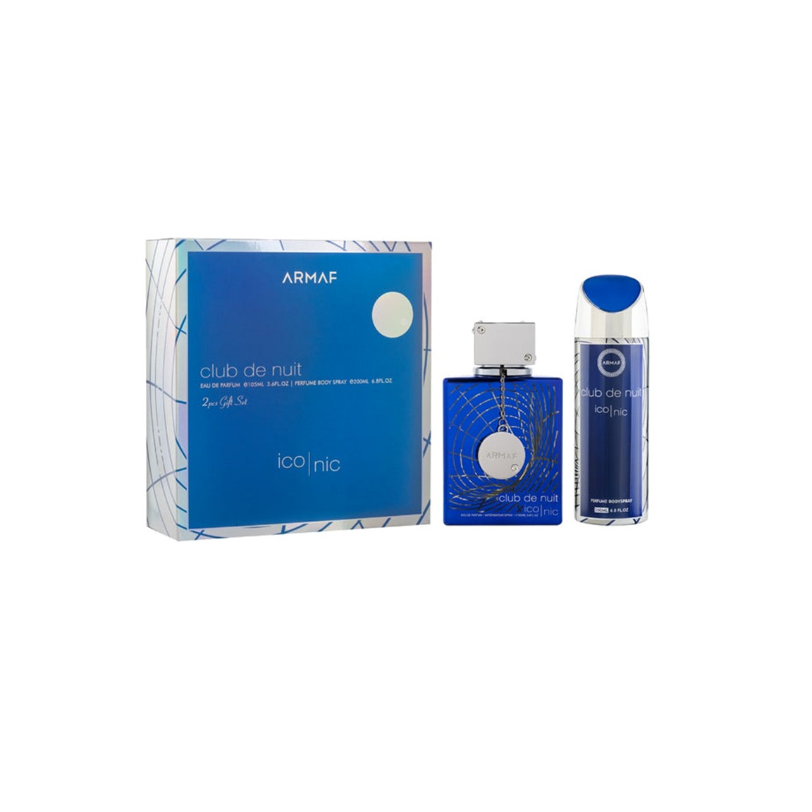 Presentation1-308.jpg Armaf Club de Nuit Blue Iconic Gift Set (2 Pieces) - Image 1