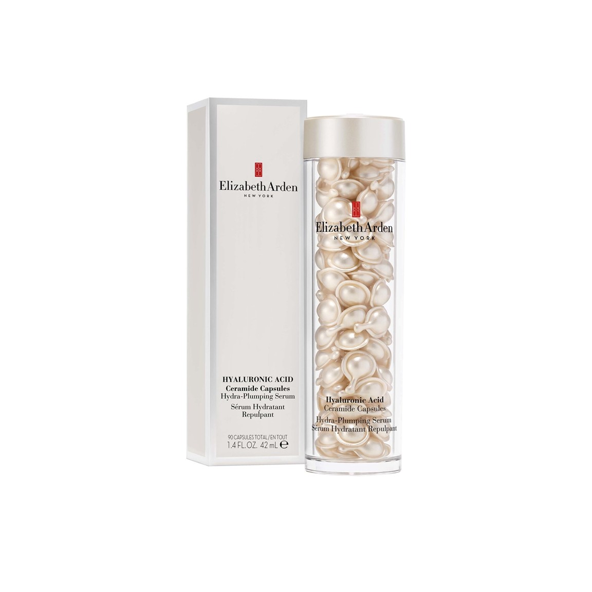 Presentation1-53.jpg Elizabeth Arden Hyaludra-Plumping Serum x 90 capsules 42ml - Image 1