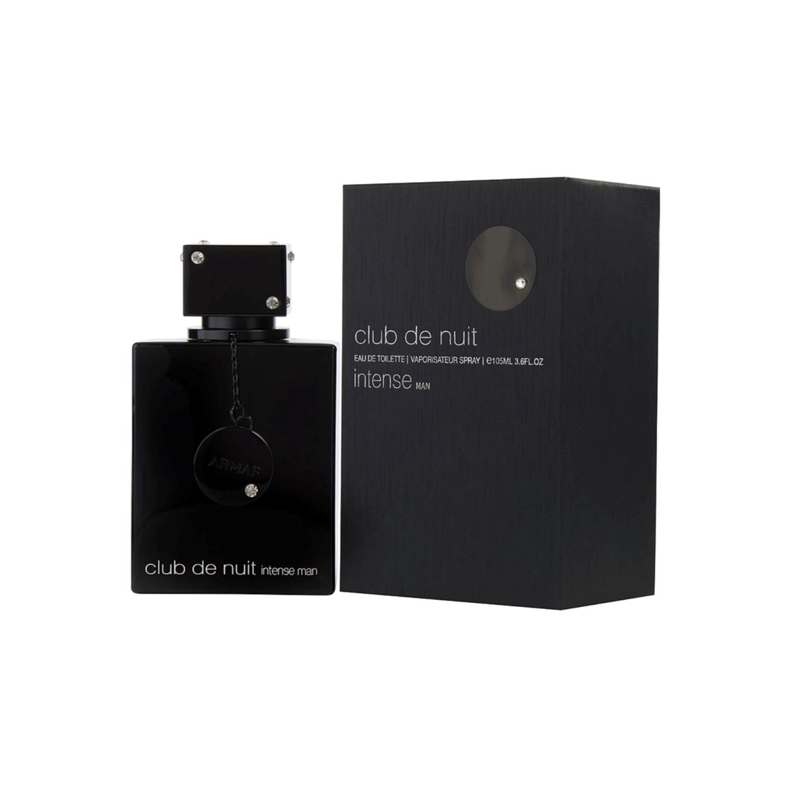Presentation1-8-1.jpg Armaf Club De Nuit Intense Man 105ml/3.6oz Eau de Toilette Cologne Spray for Men - Image 1