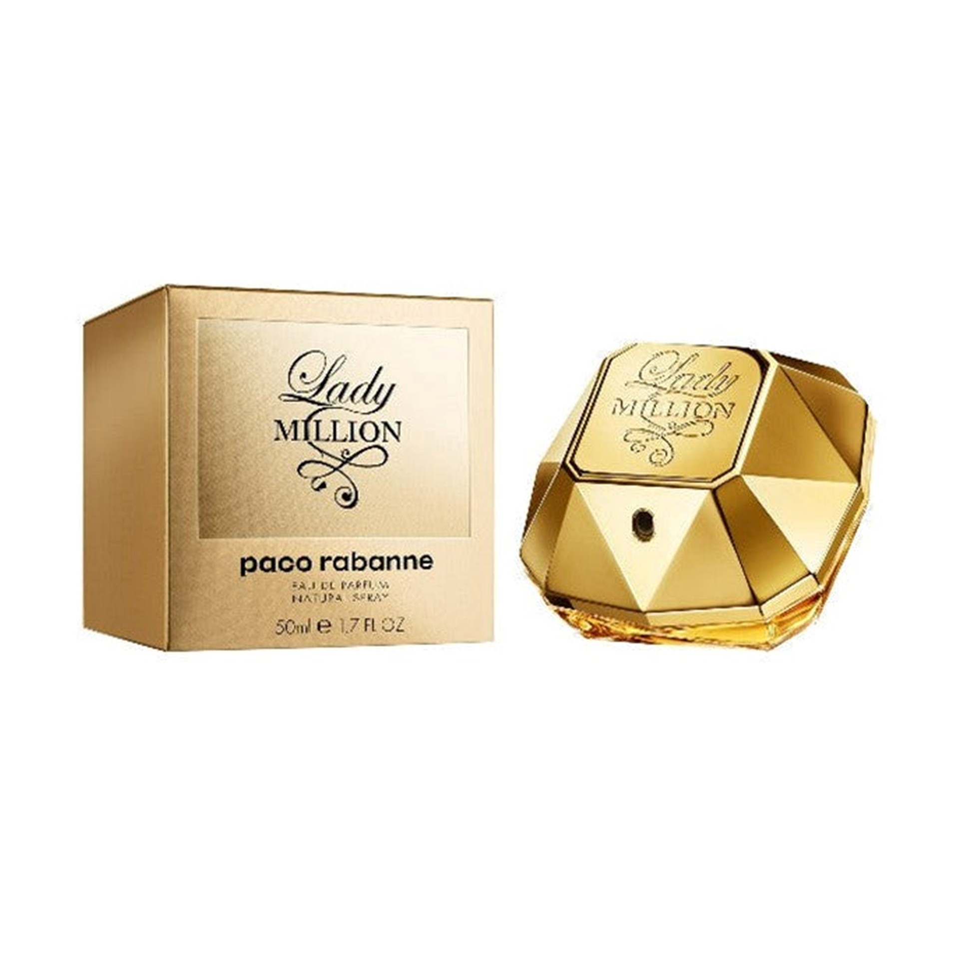 Presentation1-8-4.jpg Paco Rabanne Lady Million EDP 50ml - Image 1