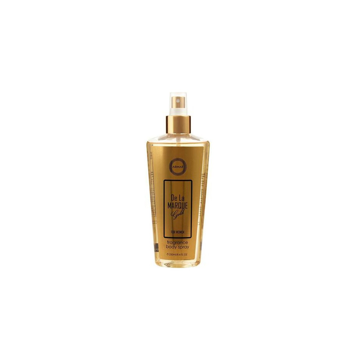 ppt1017.pptm-AutoRecovered-16.jpg Armaf De La Marque Gold Fragrance Body Mist 250ml - Image 1